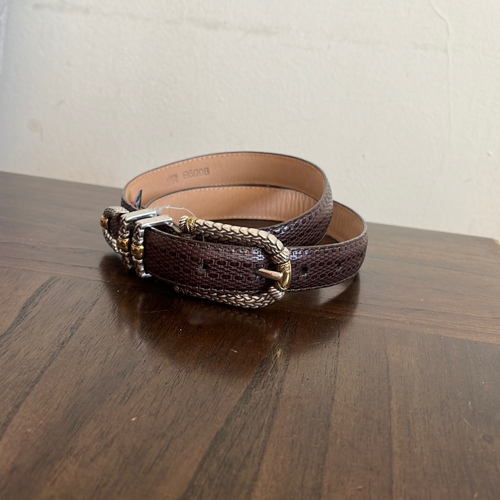 Brighton Vintage leather belt